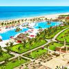 Peru, Punta Sal beach, hotel aerial view