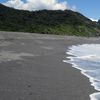 Taiwan, Jici beach, black sand