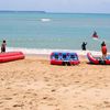 Taiwan, Penghu, Jibei beach, water activities