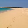 Taiwan, Penghu, Jibei beach, wet sand