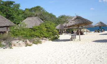 Tanzania, Dar es Salaam, Bongoyo isl, beach