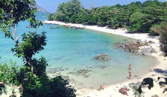 Thailand, Koh Lipe, Sunset beach (Hat Pramong)