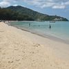 Thailand, Phuket, Bang Tao beach, wet sand