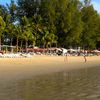 Thailand, Phuket, Kamala beach, low tide