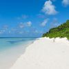 Ukulhas beach, wet sand