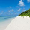 Ukulhas beach, wet sand