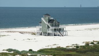 USA, Alabama, Fort Morgan beach